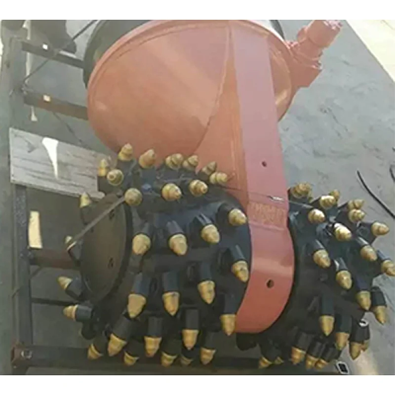 2-5ton mini excavator horizontal drum cutter