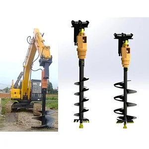 industry construction parts small auger drill for mini skid steer loader