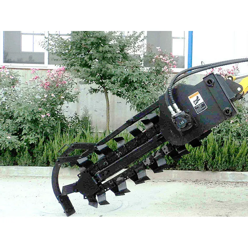 agricultural equipment popular selling Skid Steer Mounted Chain Trencher