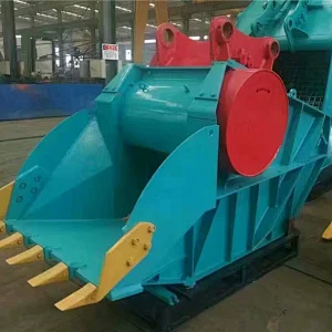 competitive advantage excavator spare parts customized Crusher bucket