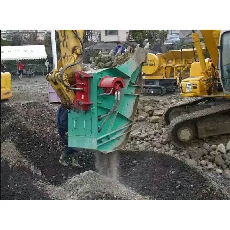 competitive advantage excavator spare parts customized Crusher bucket