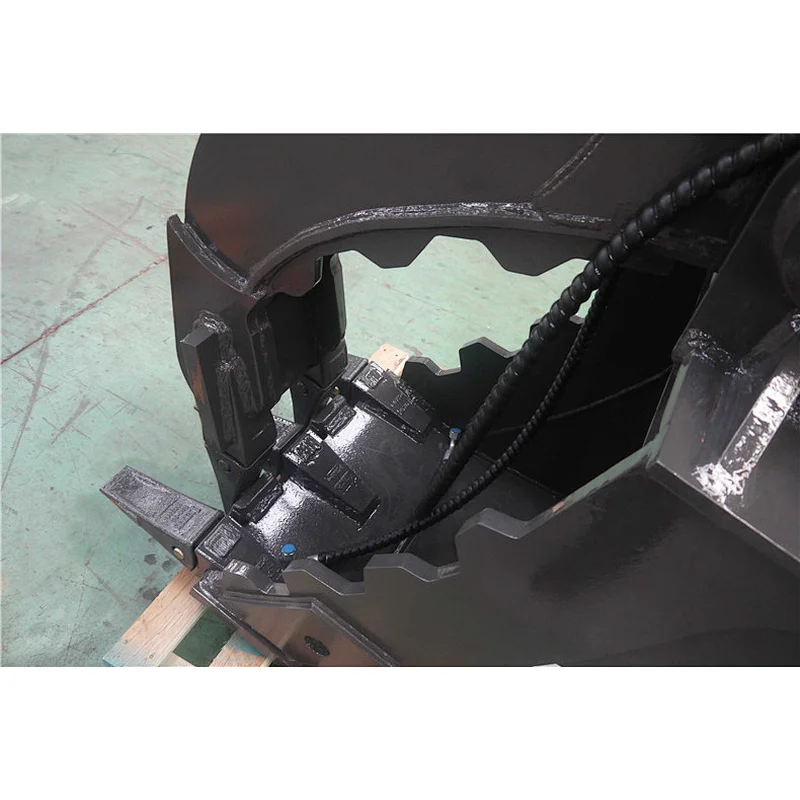 PC120 hydraulic excavator bucket thumb with cylinder hose pin for sale