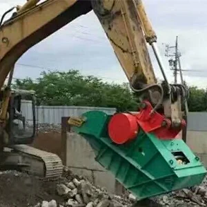 competitive advantage excavator spare parts customized Crusher bucket