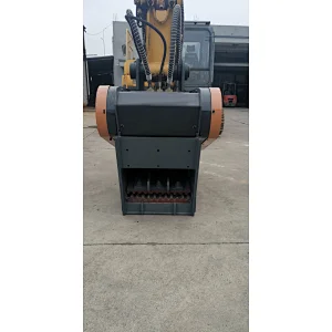 flexible bucket stone crusher for 10-15 ton excavator on sale