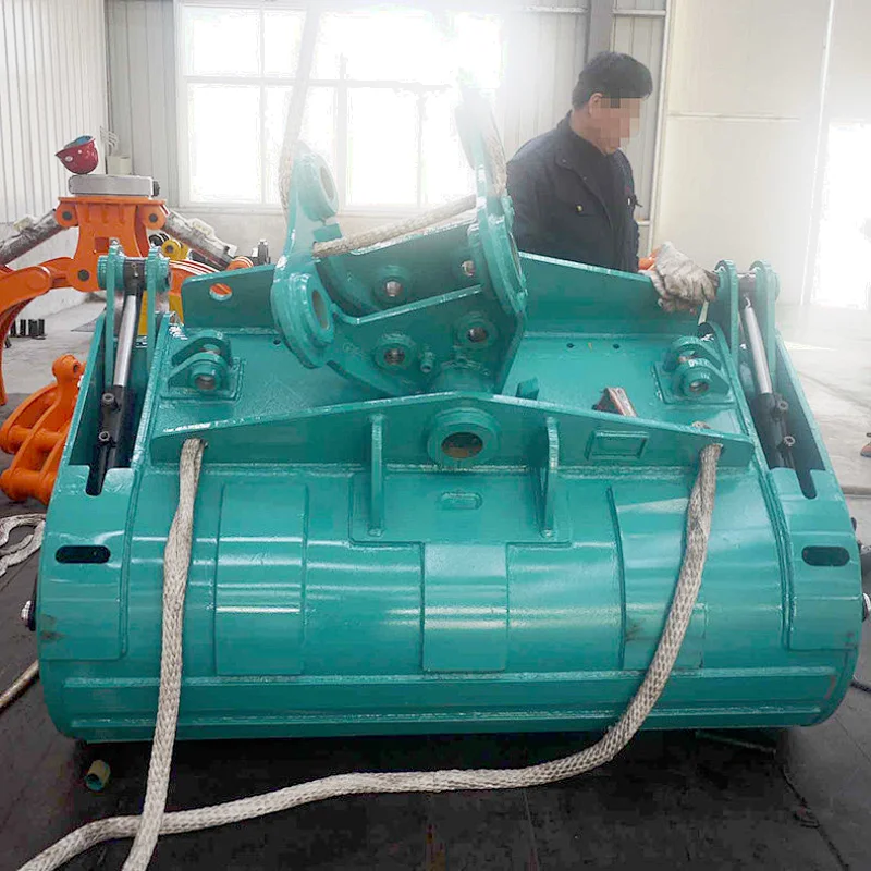 China construction attachement 25T tilting 4 in 1  bucket wirh high material on good sale