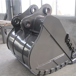 long life digger spares rock bucket 1.4m3 with tiger teeth