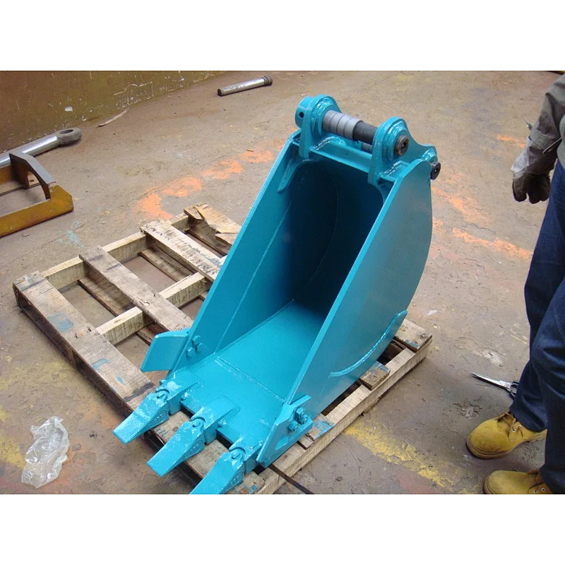 350mm width SK50 trenching bucket micro excavator bucket in China