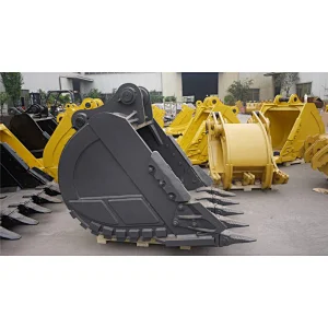 long life digger spares rock bucket 1.4m3 with tiger teeth