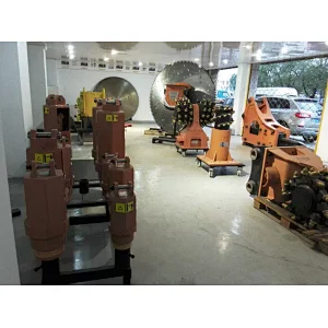 rotatory rock saw