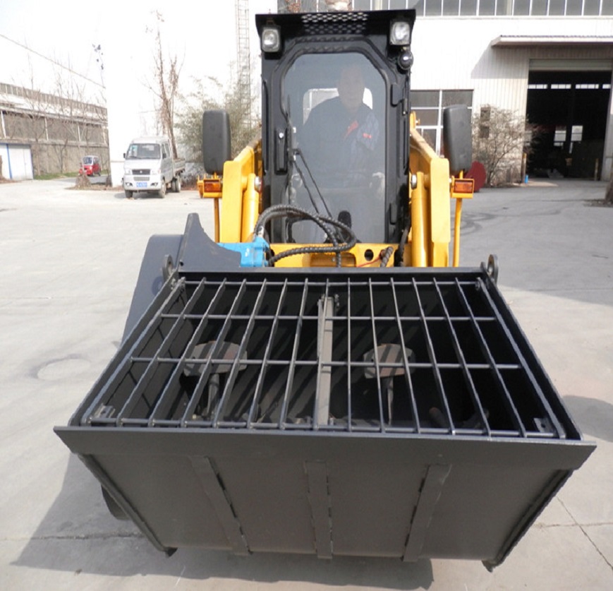 hydraulic concrete mixer bucket for loader