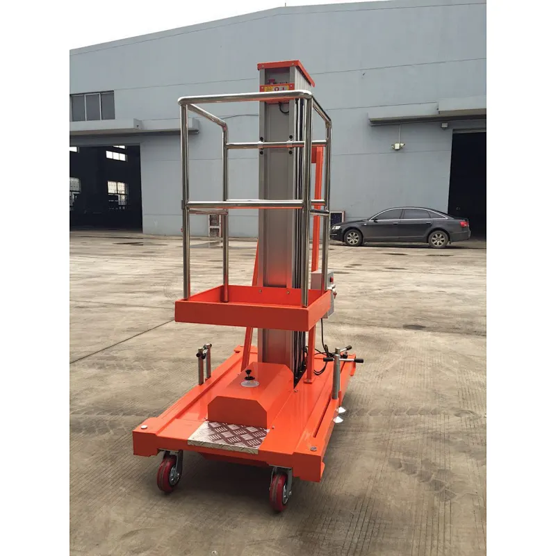 lifting equipment arerial work aluminum alloy lift