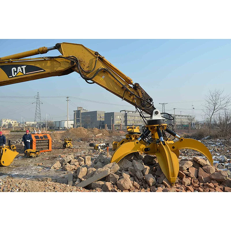 Excavator Use Crane Use Grab