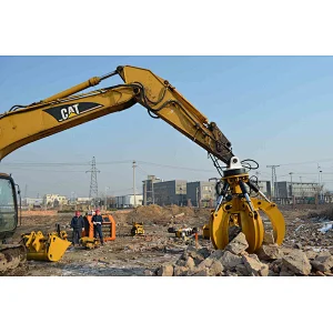 Excavator Use Crane Use Grab