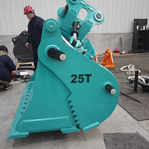 China construction attachement 25T tilting 4 in 1  bucket wirh high material on good sale
