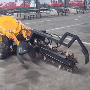trenching assembly wheel trencher tractor sales