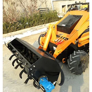skid loader rotary cultivator