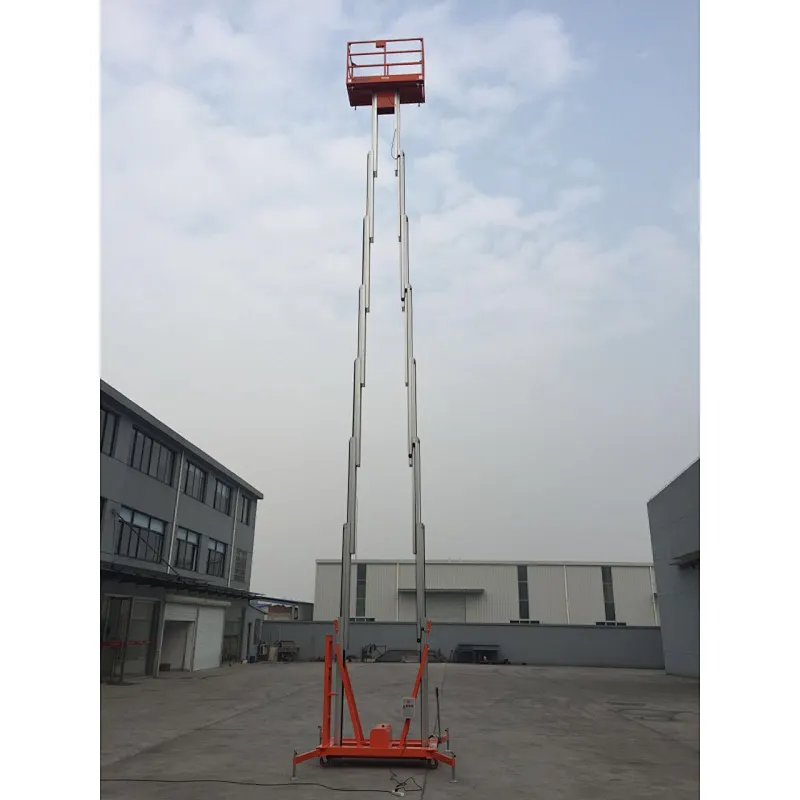 lifting equipment arerial work aluminum alloy lift