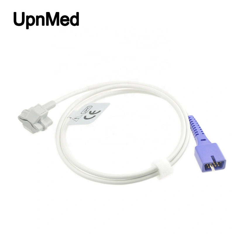 Edan H100N pulse oximeter reusable Spo2 Sensor adult finger clip, 9 pin