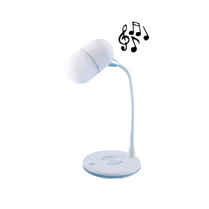 Bluetooth Speaker Wireless Charger Lamp 3 in 1