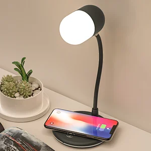 Bluetooth Speaker Wireless Charger Lamp 3 in 1
