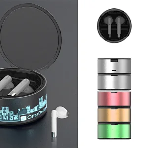 TWS Earphone with customized LED light logo