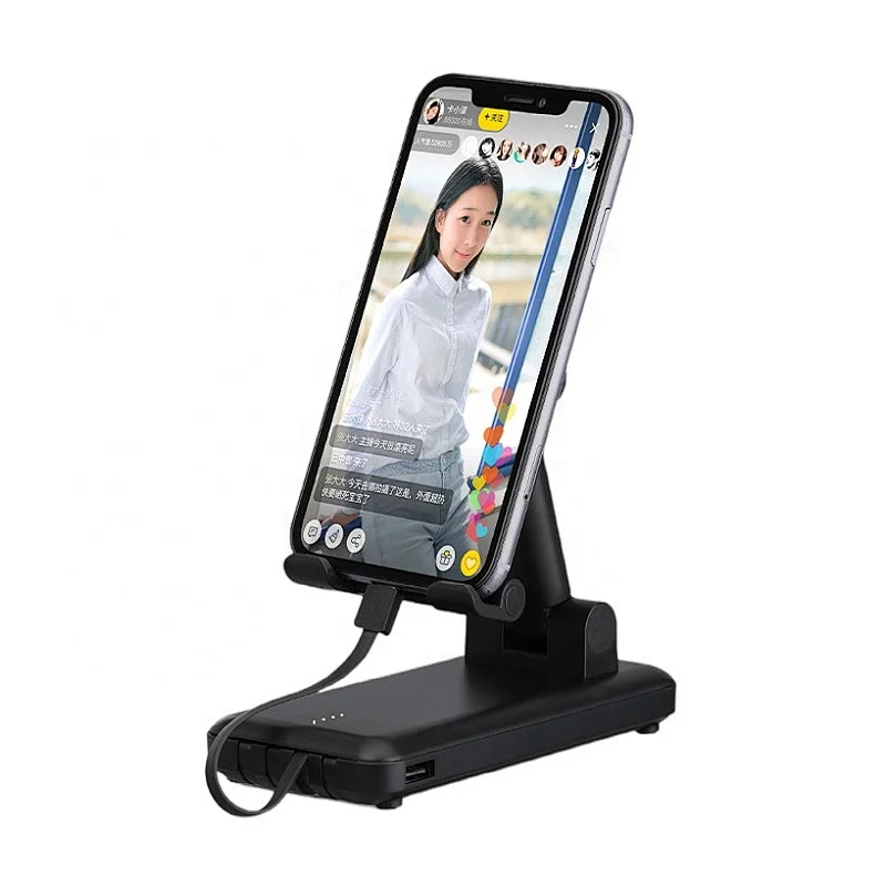 Mobile phone stand powerbank