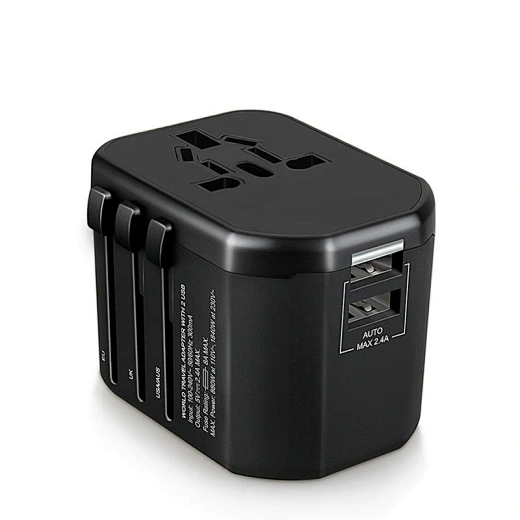 universal worldwide travel adapter plug wall charger