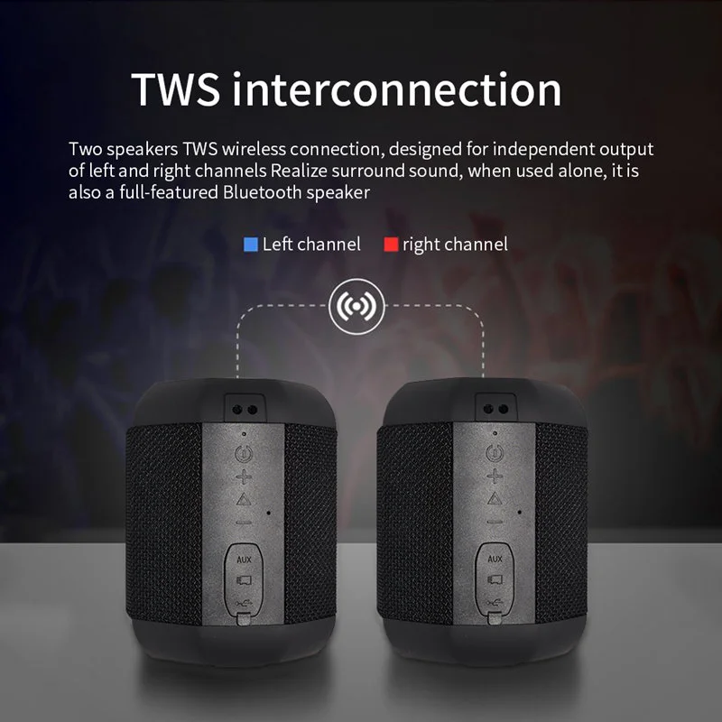 TWS Waterproof Bluetooth speaker
