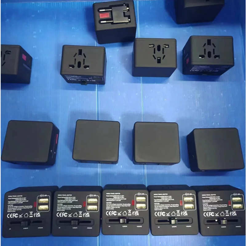 Travel wall plug adaptor