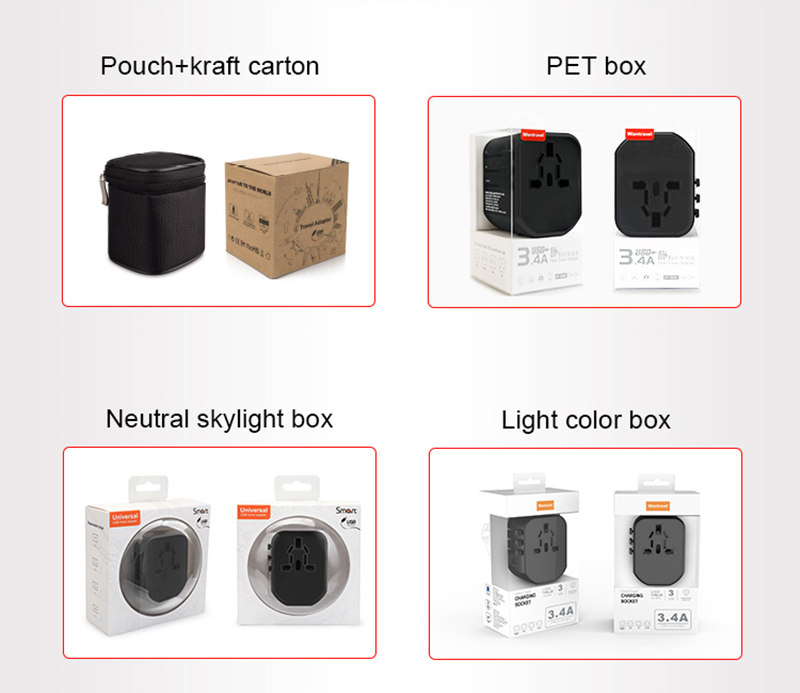 Travel wall plug adaptor