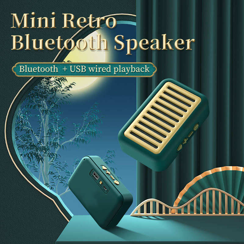 retro bluetooth speaker
