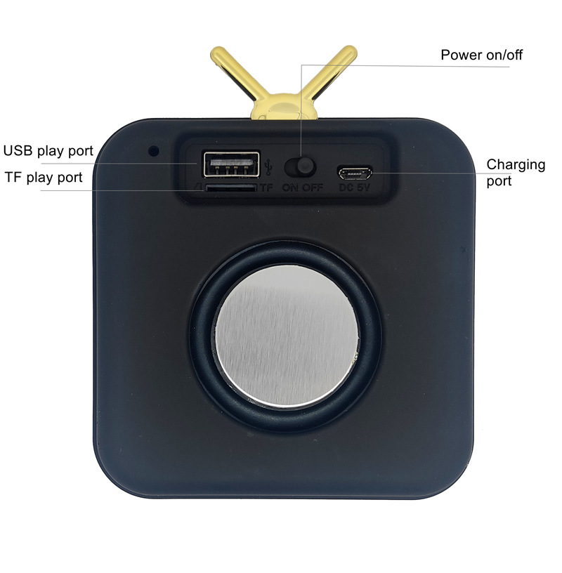 retro bluetooth speaker