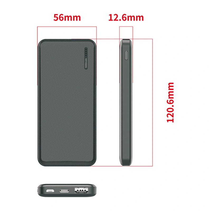 Pocket powerbank 5000mAh