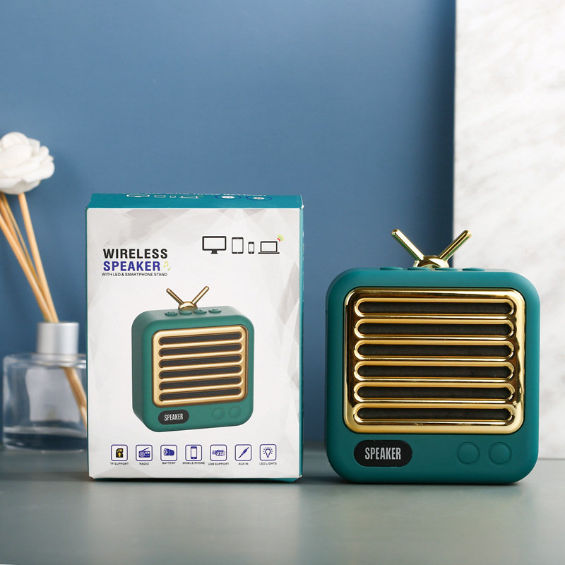 retro bluetooth speaker