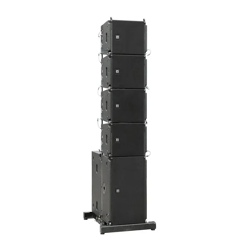 professional audio ZSOUND passive single 10inch mini line array speaker