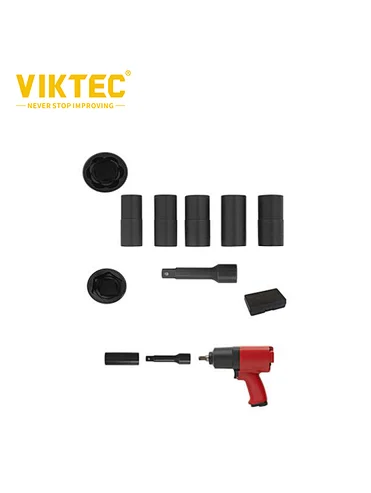 VIKTEC 6PC Standard Twist Wheel Flip Socket Set