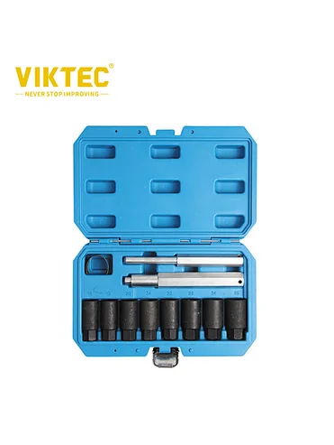 VIKTEC 10PC Wheel Lock and Lug Nut Removal Set