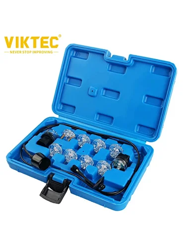 VIKTEC 11PC Electronic Fuel Injection Noid Light Test Light Set Efi Diagnostic Tool