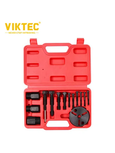 VIKTEC 14pcs A/C R134a R12 Compressor Clutch Hub Puller Kit
