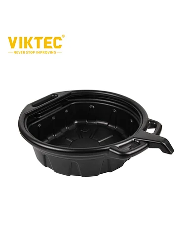 VIKTEC 8L Rubber Car Waste Oil Drain Pan