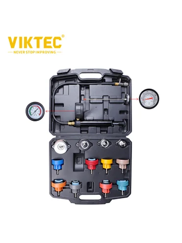 VIKTEC 14PC Radiator Pressure Test Kit
