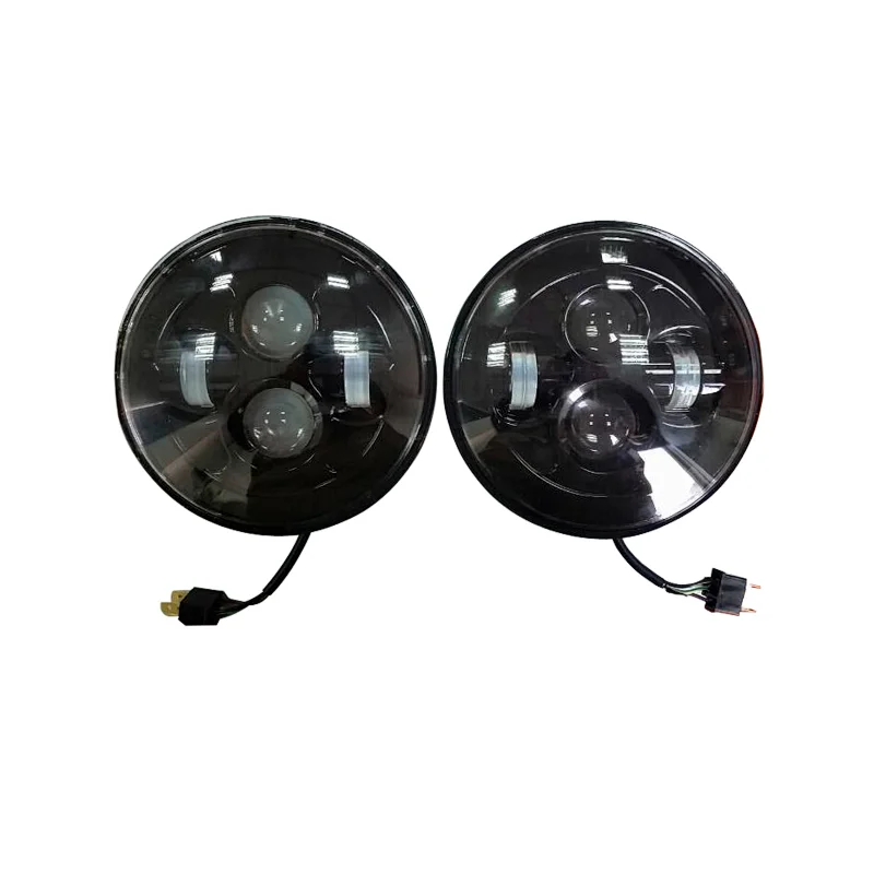 2020 Aurora Round 7inch Led Work Light 12V 24V offroad Led Headlight For Jeep Trucks and Motorcycle