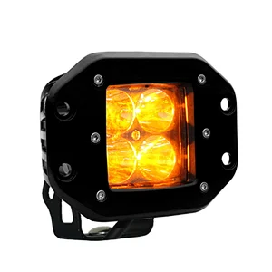 Aurora OEM IP69K Accessories Offroad Amber led light bar  fog light  Motorcycle