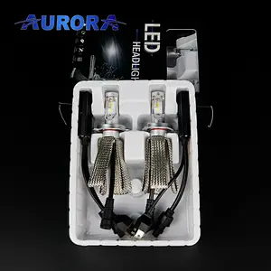 Aurora 2 years warranty led headlight 9004, HB3, 9005, H4, H13 led headlight bulbs H7 H11 9004 9012 car Headlights light bulb