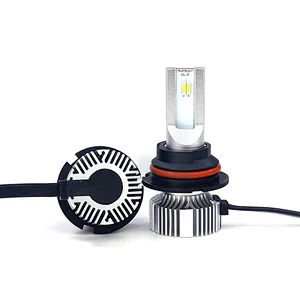 Newest Aurora Patent  1+1 Design LED Bulb V5 6500K 11000LM Fanless 9007 9006 H7 H4 Car Led Headlight