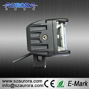Newest 2'' 40w Aurora Offroad Motorcycle Led Side Shooter Work Pod Light