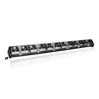 Adjustable Aluminum Black Color Led Light Bar with Emark/SAE