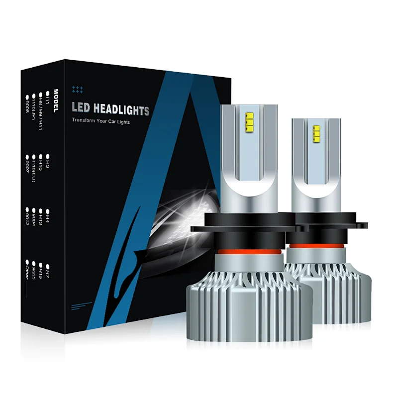 Aurora Vehicle Light H7 H4 H8 9005 9006 Auto Led Headlight 1+1 Design Innovative Design Car Headlight Bulb