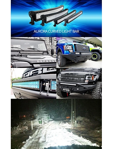 curve led light bar