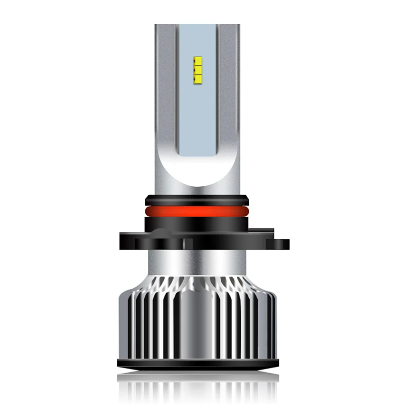 High Power Aurora Global Patent 1+1 Design F2 9006 58W 15000LM 5700K Car LED Headlight Bulb